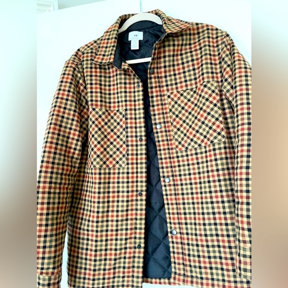 H&M Jackets & Coats Mens Relaxed Fit Quilted Jacket H And M Poshmark